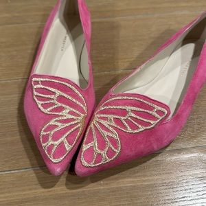 Sophia Webster Butterfly Flats MSRP: $375 Sz 38.5